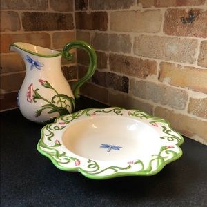 Temp-Tations by Tara Pitcher and bowl.